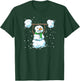 Christmas Weightlifting Snowman Shirt Funny Snowman Gym T-Shirt - T-Shirt | Forest