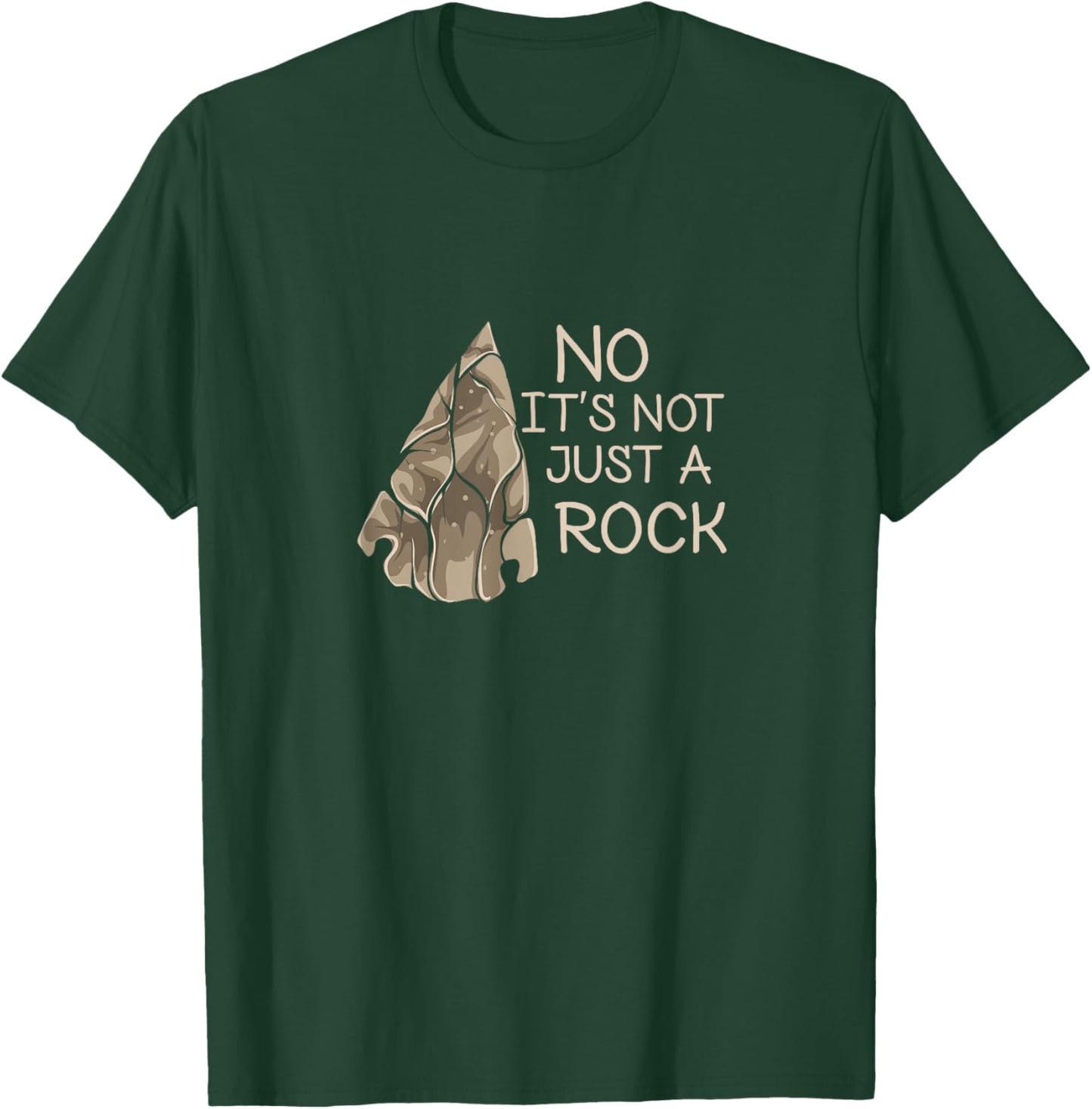 Funny Archeology And Stone Age Gifts Arrowhead Hunt - Women's Hunting - Black - Short Sleeve - Small - Classic Fit - Cotton Blend - Unique Arrowhead Design T-Shirt - T-Shirt | Forest
