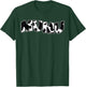 MuMu Cow Print Cow Pattern Mother Grandma Funny Matching T-Shirt - T-Shirt | Forest