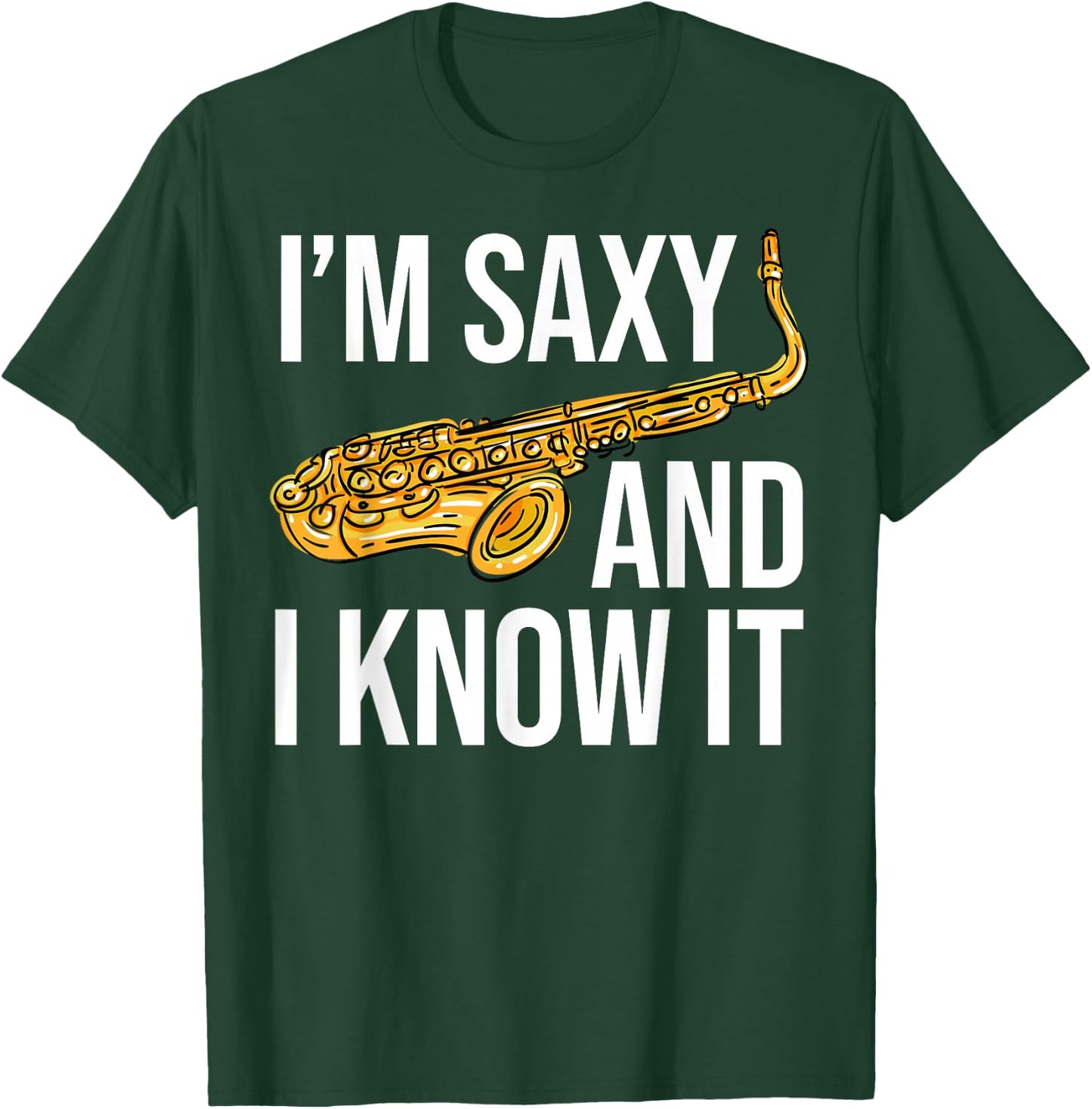 Saxophone Player Musicians Saxophone Player and Teacher Gift T-Shirt - T-Shirt | Forest