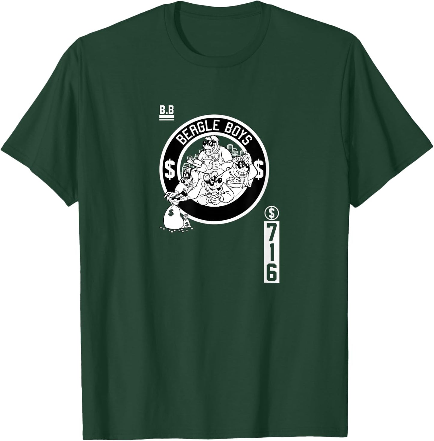 Disney - Ducktales Beagle Boys Money Takers T-Shirt - T-Shirt | Forest
