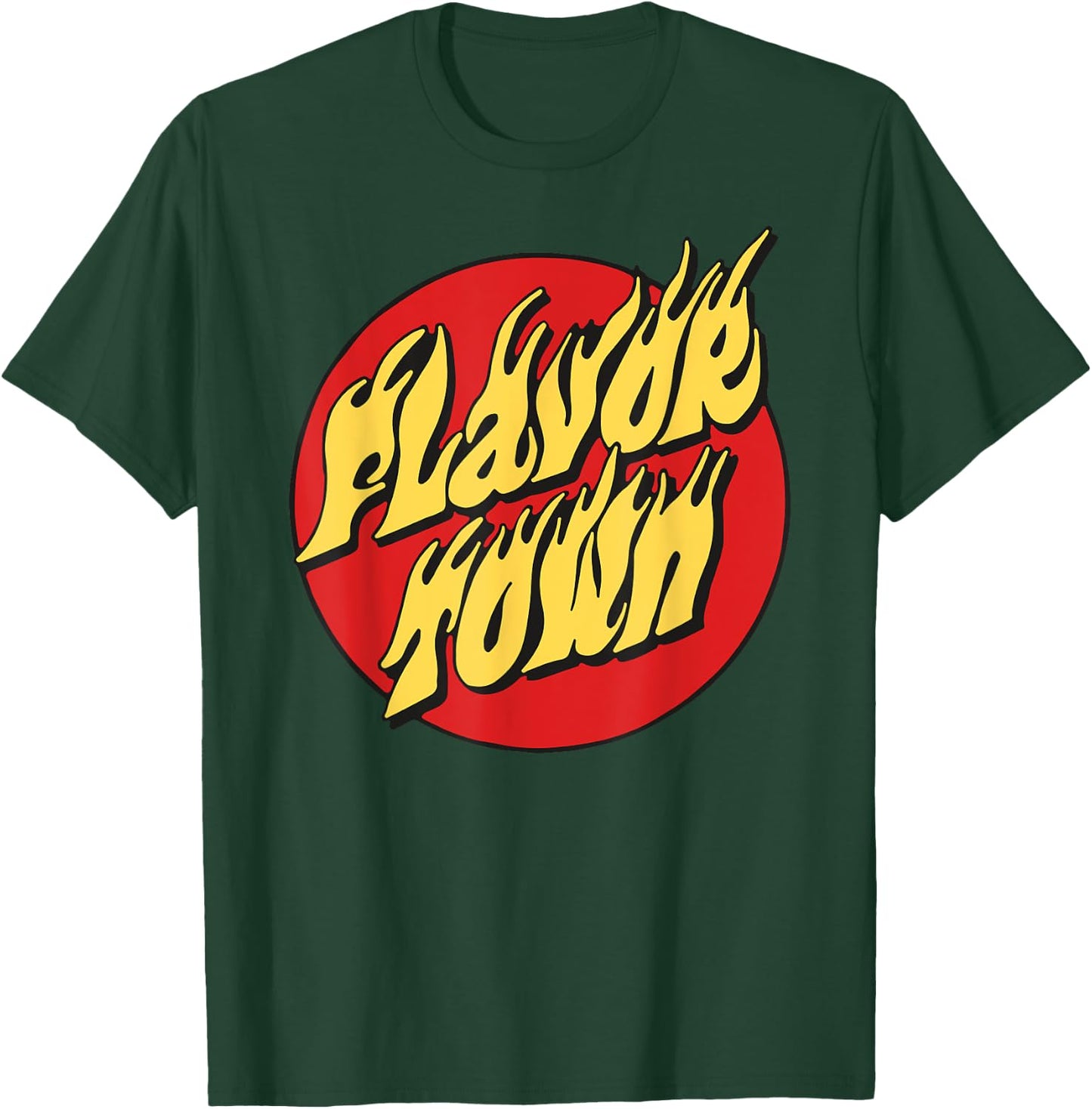 Welcome To Flavortown Mayor Of Flavor Town Funny Meme T-Shirt - T-Shirt | Forest