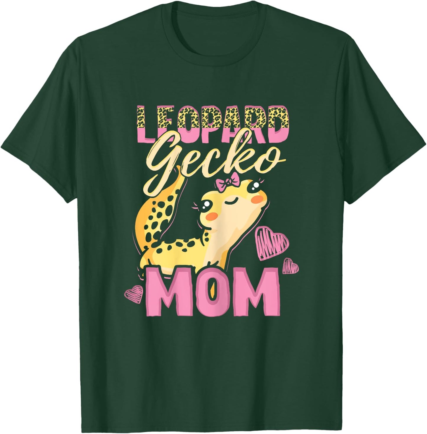 Leopard Gecko Mom Leopard Gecko Mama T-Shirt - T-Shirt | Forest