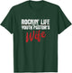 Rockin Life As A Youth Pastor's Wife Christian Pastor T-Shirt - T-Shirt | Forest