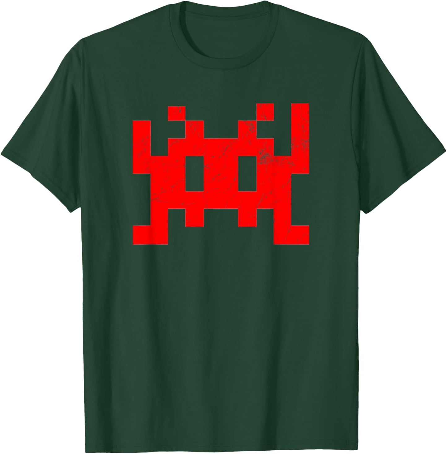 80s Video Game Vintage Retro Arcade T-Shirt - T-Shirt | Forest