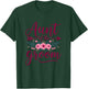 Aunt of the Groom Floral Wedding Groom Gifts for Aunt Women T-Shirt - T-Shirt | Forest