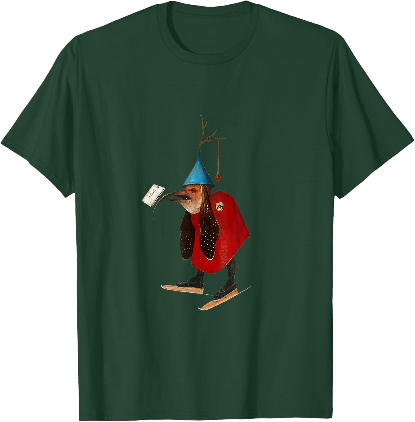 Hieronymus Bosch Temptation of St. Anthony Monster T-Shirt - T-Shirt | Forest