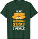 Mozzarella Sticks I Like Mozzarella Cheese Sticks Food T-Shirt - T-Shirt | Forest