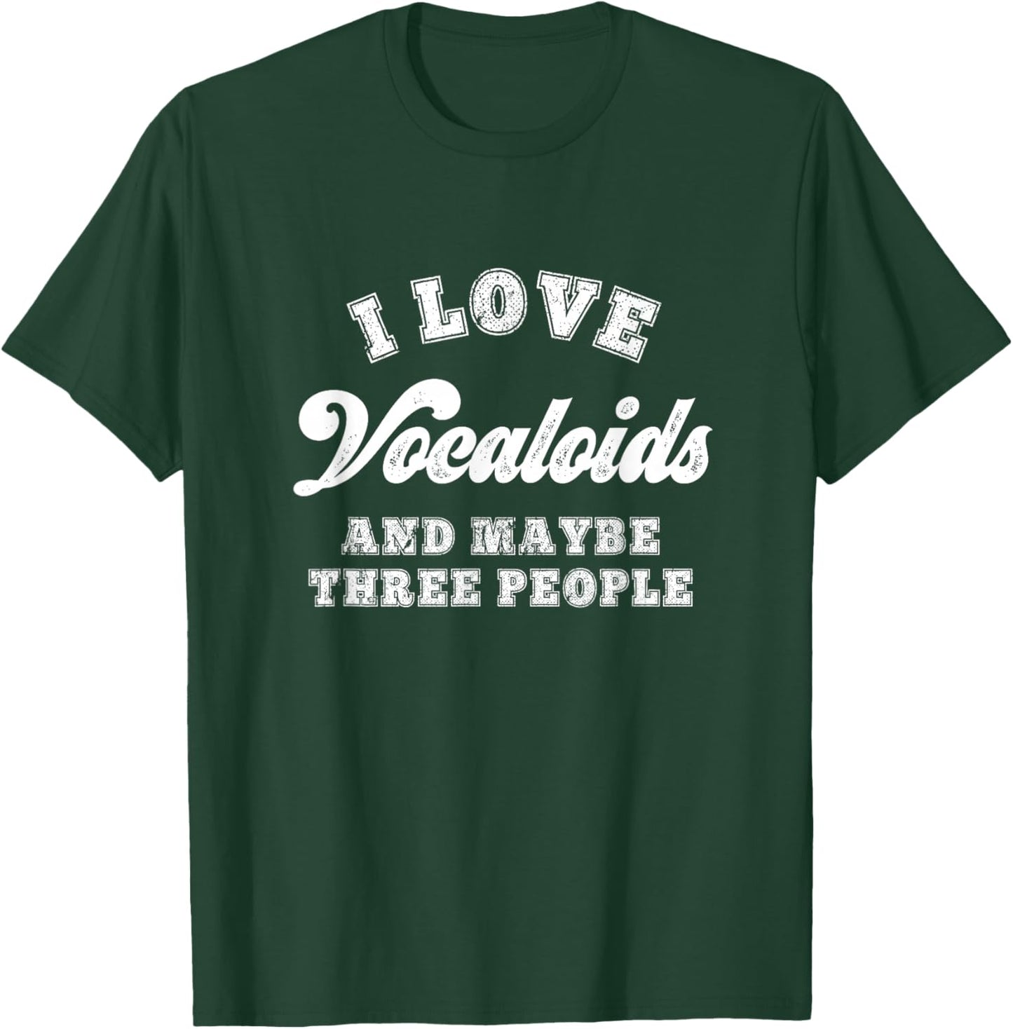 Funny Vocaloid Lover Sarcastic Anime Manga Introvert Gift T-Shirt - T-Shirt | Forest