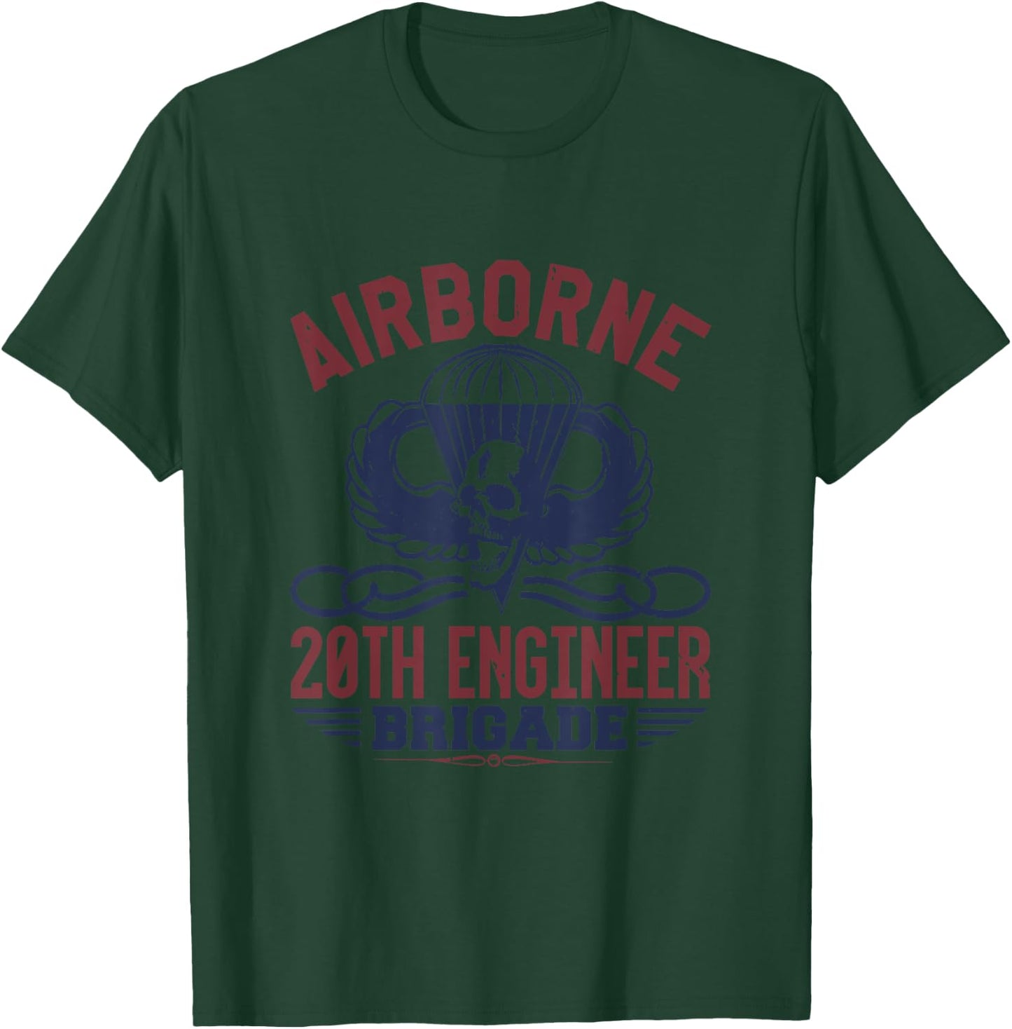 Airborne 20th Engineer Brigade T-Shirt - T-Shirt | Forest