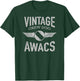 Vintage AWACS Crewdog Men Women T-Shirt - T-Shirt | Forest