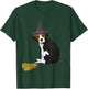Beagle Shirt Funny Halloween T Shirt Witch Dog Gifts Costume T-Shirt - T-Shirt | Forest