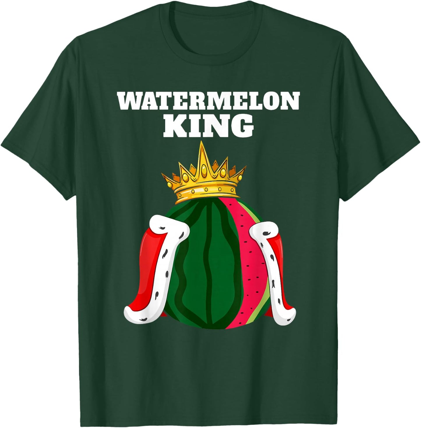 Watermelon Watermelon lover Watermelon King T-Shirt - T-Shirt | Forest