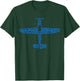 Phonetic Alphabet | Pilot Airplane T-Shirt - T-Shirt | Forest