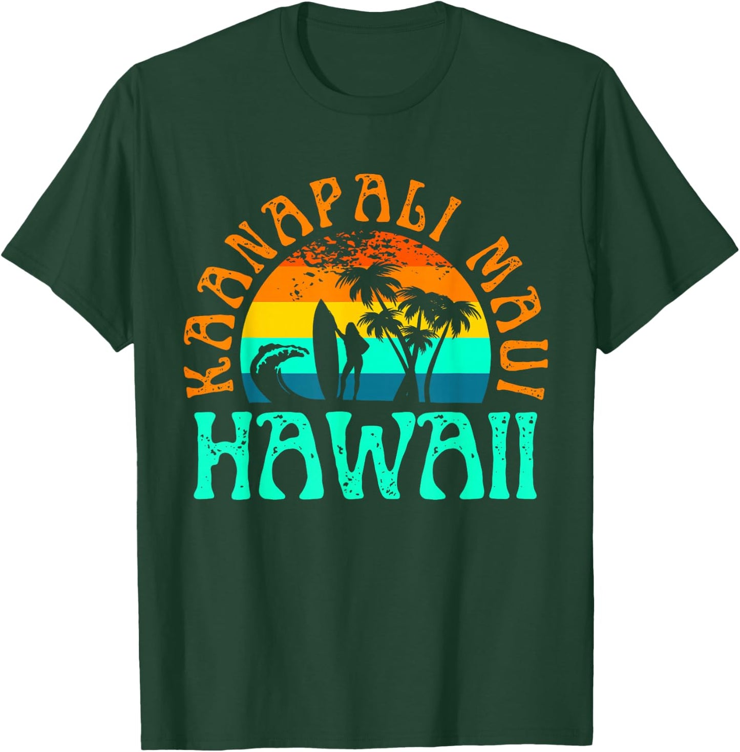 Kaanapali Maui Hawaii T-Shirt - T-Shirt | Forest
