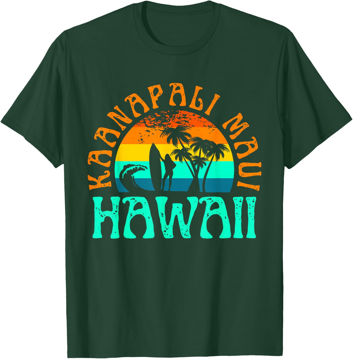Kaanapali Maui Hawaii T-Shirt - T-Shirt | Forest