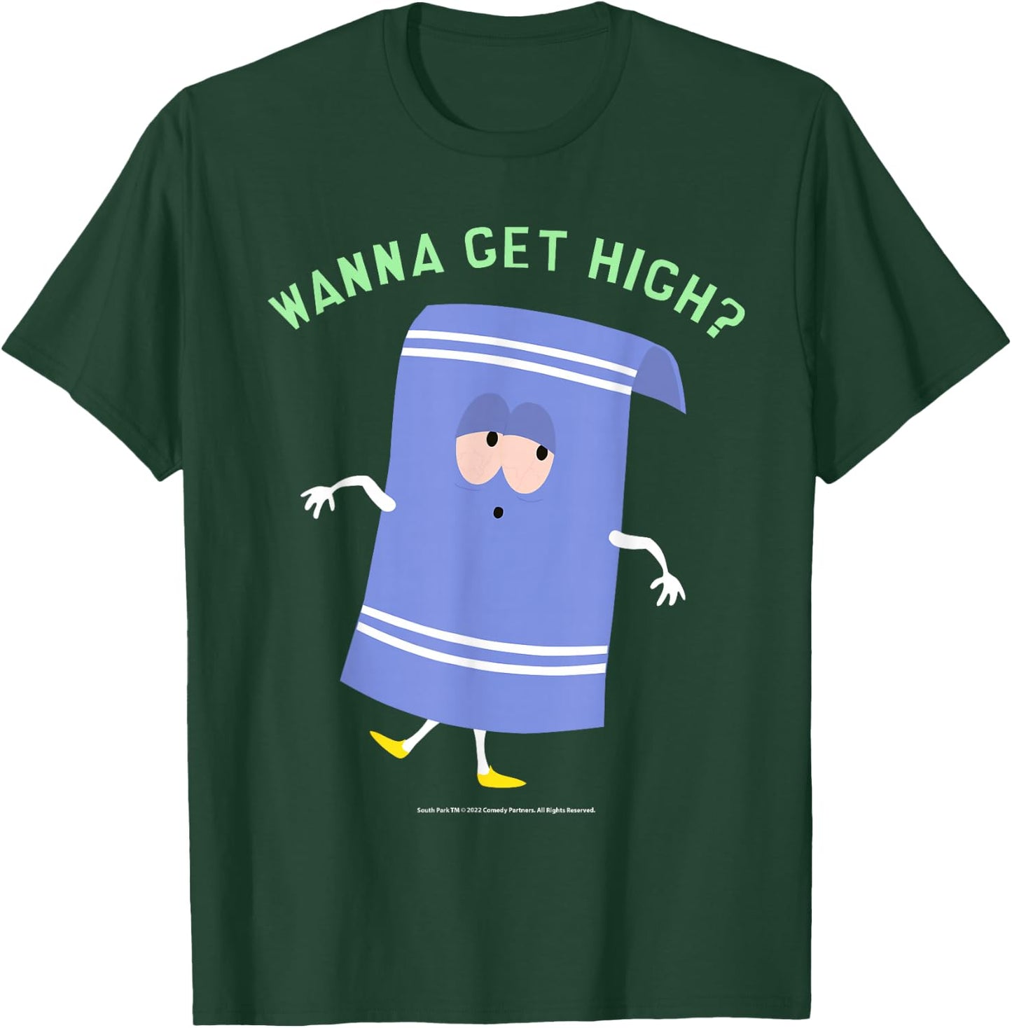South Park Wanna Get High T-Shirt - T-Shirt | Forest