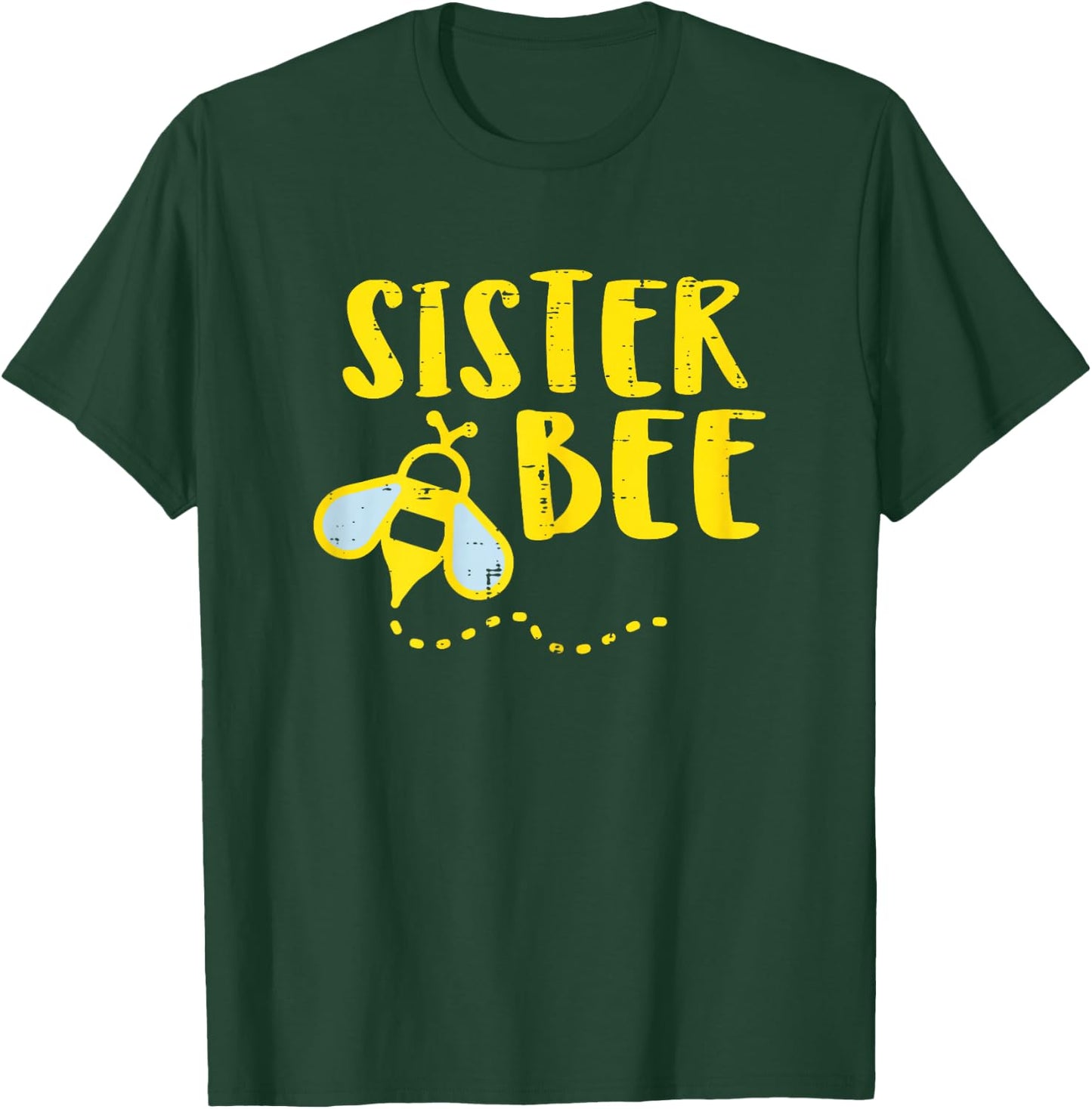 Sister Bee Cute Family Matching Sis Girls Women Kids Toddler T-Shirt - T-Shirt | Forest