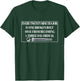 Every Twenty Minutes Job Is One Broken Bolt Funny Apparel T-Shirt - T-Shirt | Forest