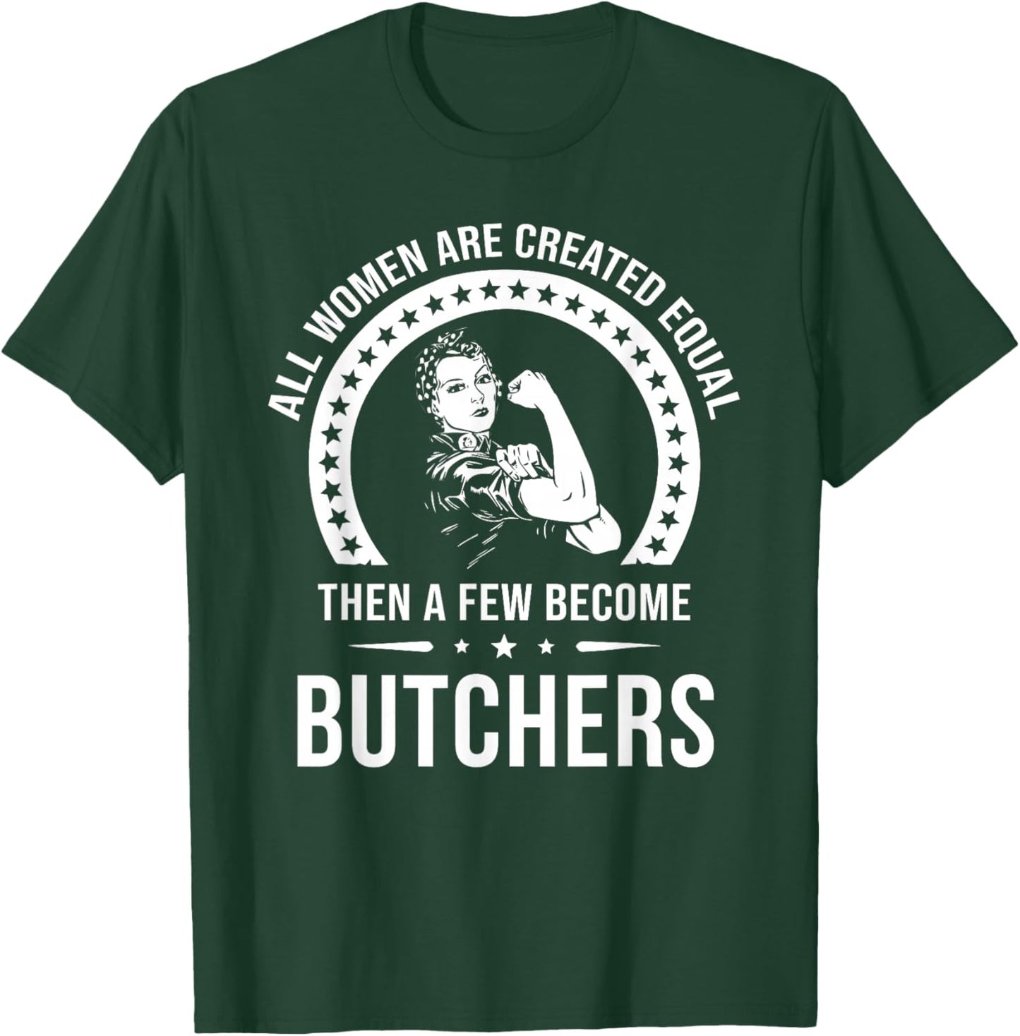 Butcher Shirts | Butcher T-Shirt - T-Shirt | Forest
