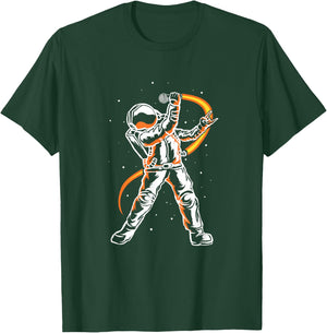 Astronaut In Space Microphone Karaoke Vocal Singing Singer T-Shirt - T-Shirt | Forest