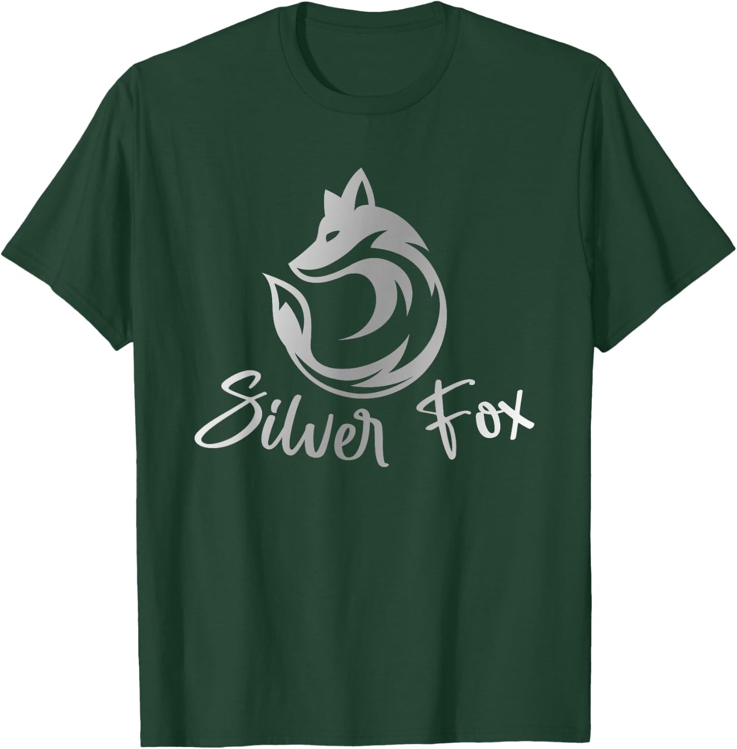 Silver Gray Hair Gifts Salt Pepper Grey Headedness Fox T-Shirt - T-Shirt | Forest