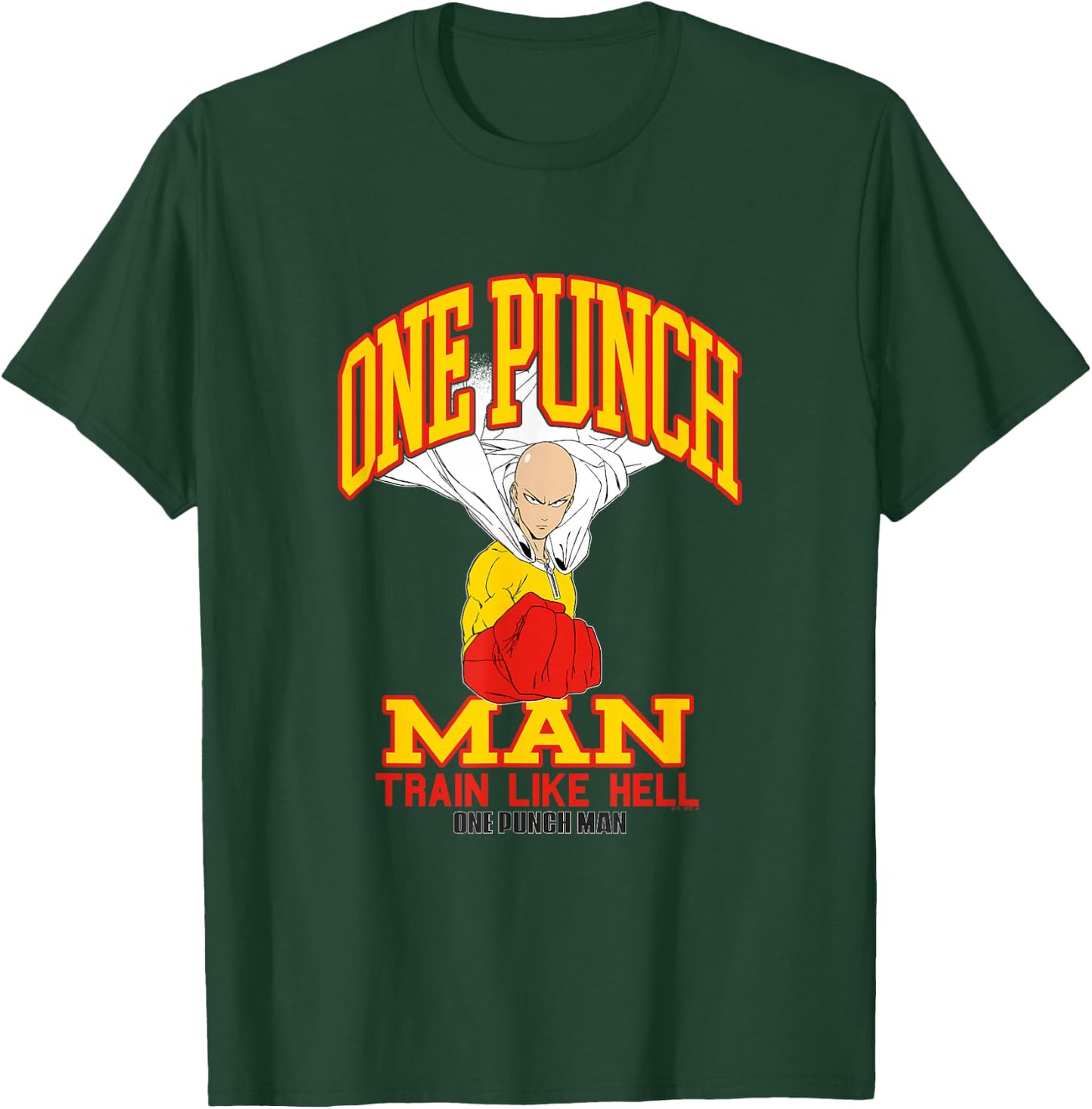 One Punch Man Saitama Train Like Hell T-Shirt - T-Shirt | Forest