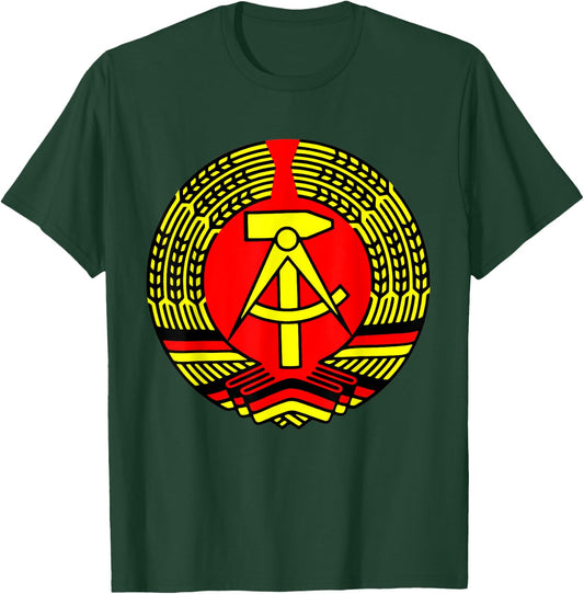 GDR East Germany Flag T-Shirt - T-Shirt | Forest