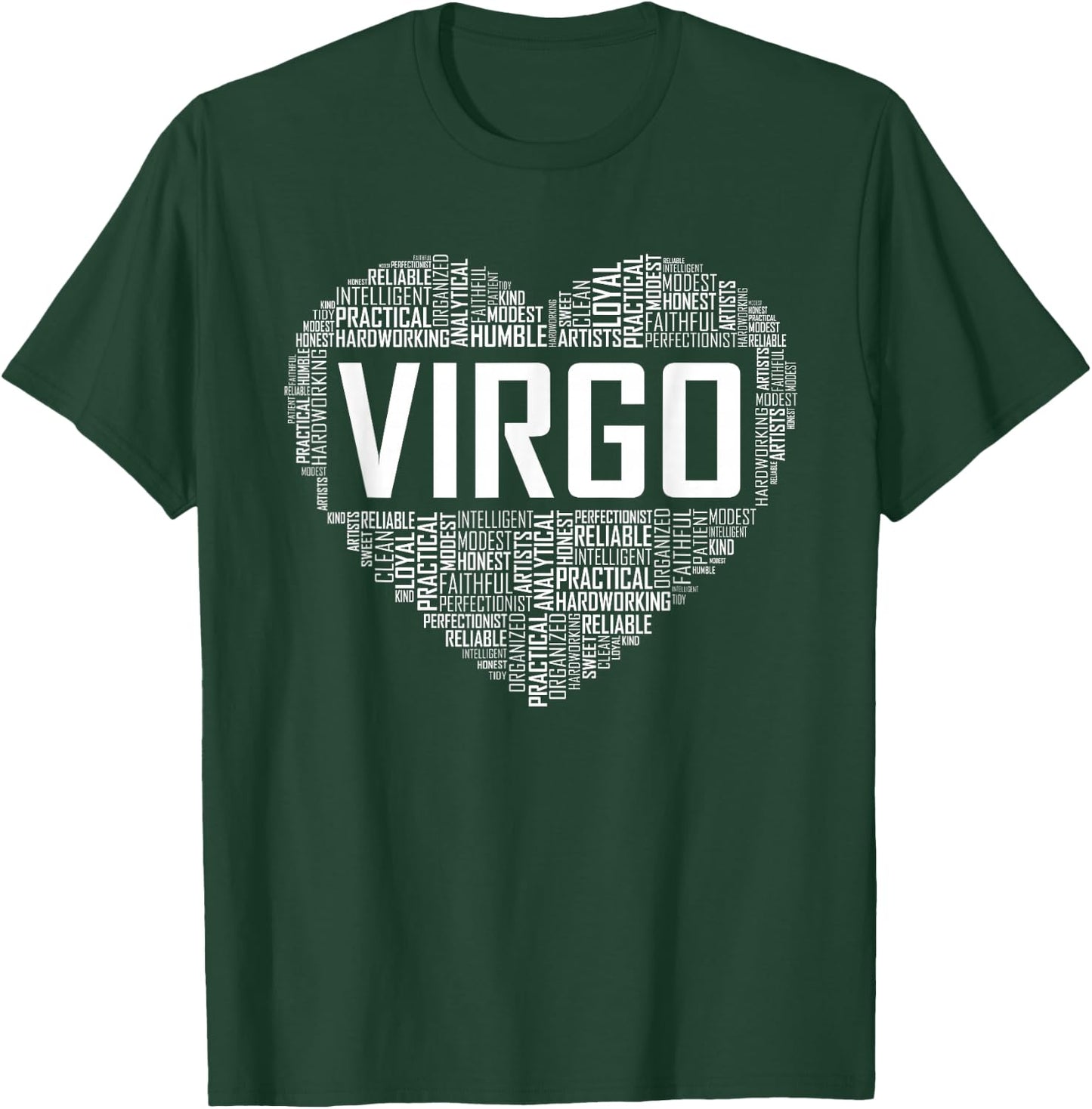 Virgo Zodiac Horoscope Astrology Sign T-Shirt - T-Shirt | Forest