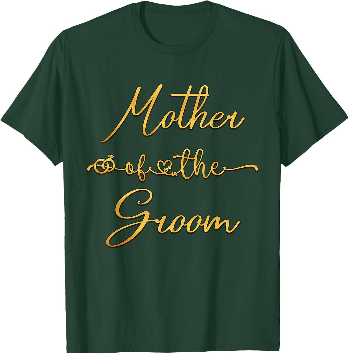 Mother Of The Groom Wedding Party Idea T-Shirt - T-Shirt | Forest
