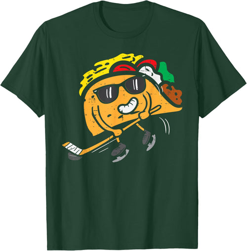 Taco Ice Hockey Cinco De Mayo Mexican Fiesta Boys Men Kids