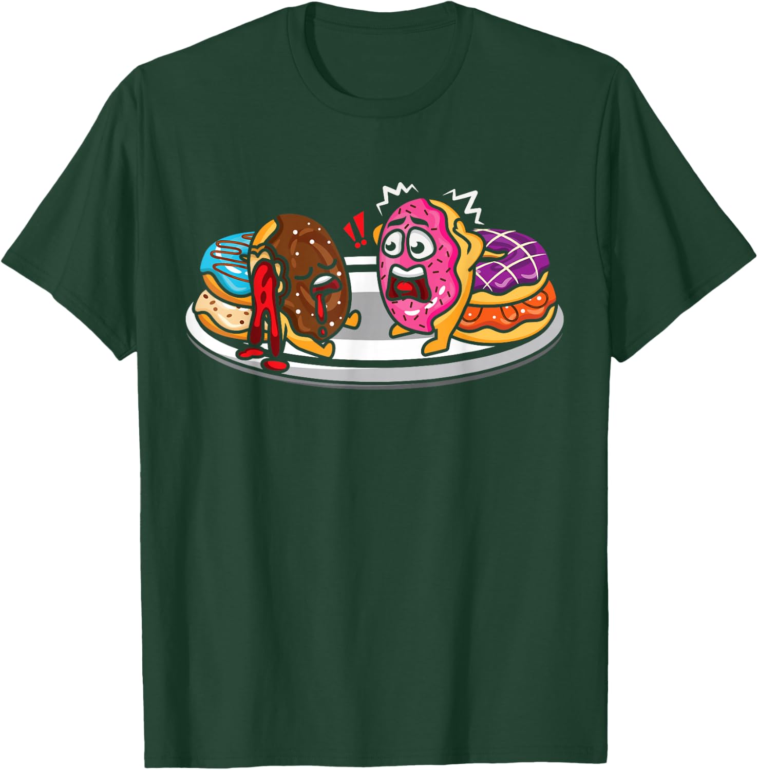 Baking Funny Donut Lover Comedian Donut Humor T-Shirt - T-Shirt | Forest