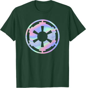 Star Wars Holographic Empire Logo T-Shirt - T-Shirt | Forest