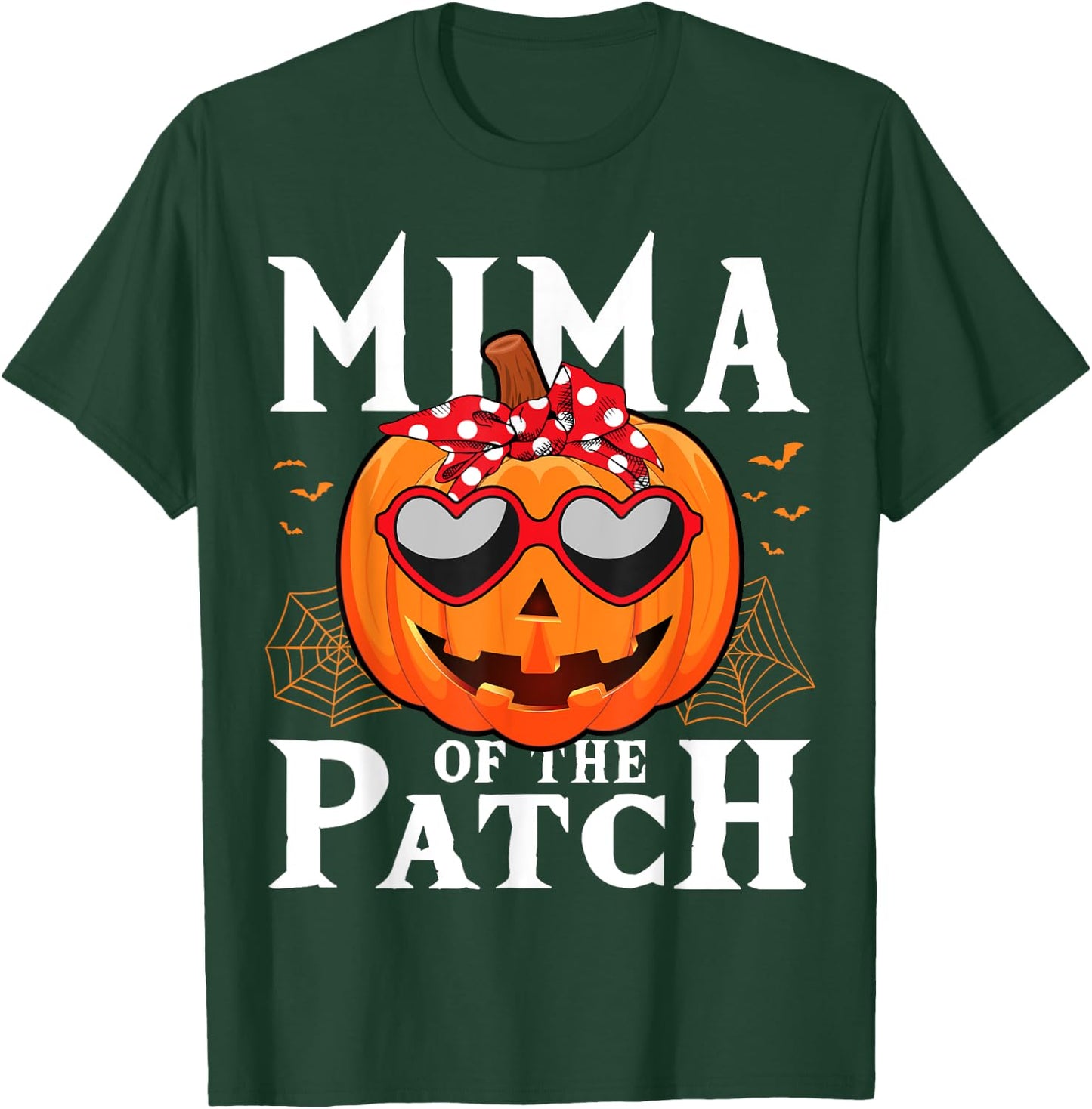 Pumpkin Mima Of The Patch Family Halloween Costume T-Shirt - T-Shirt | Forest