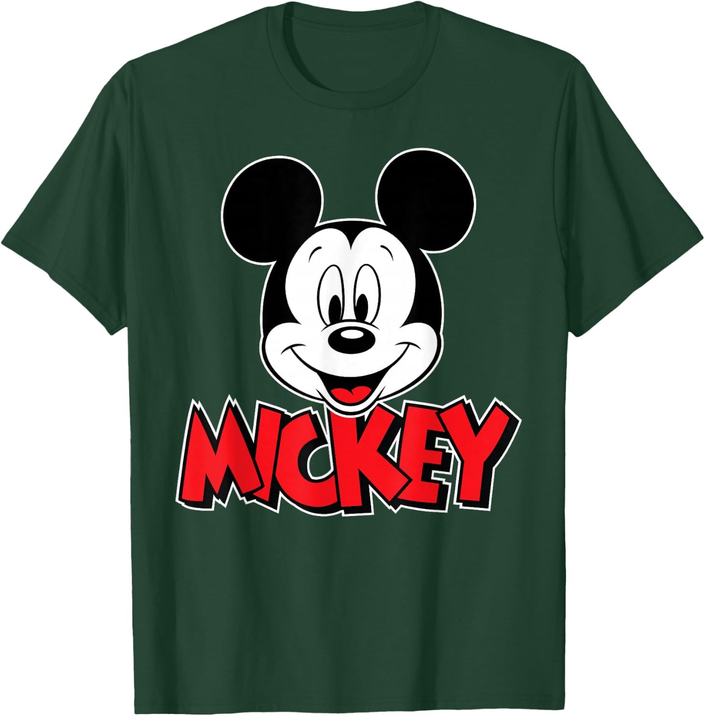 Disney - Vintage Mickey Mouse T-Shirt - T-Shirt | Forest