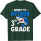 Ready To Attack 3rd Grade Shark Third Grade Teacher Student T-Shirt - T-Shirt | Forest