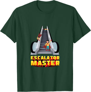 Escalator Master T-Shirt - T-Shirt | Forest