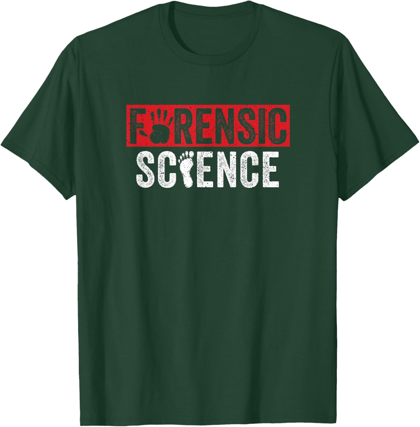 Forensic Science CSI Crime Scene Investigator Detectives T-Shirt - T-Shirt | Forest