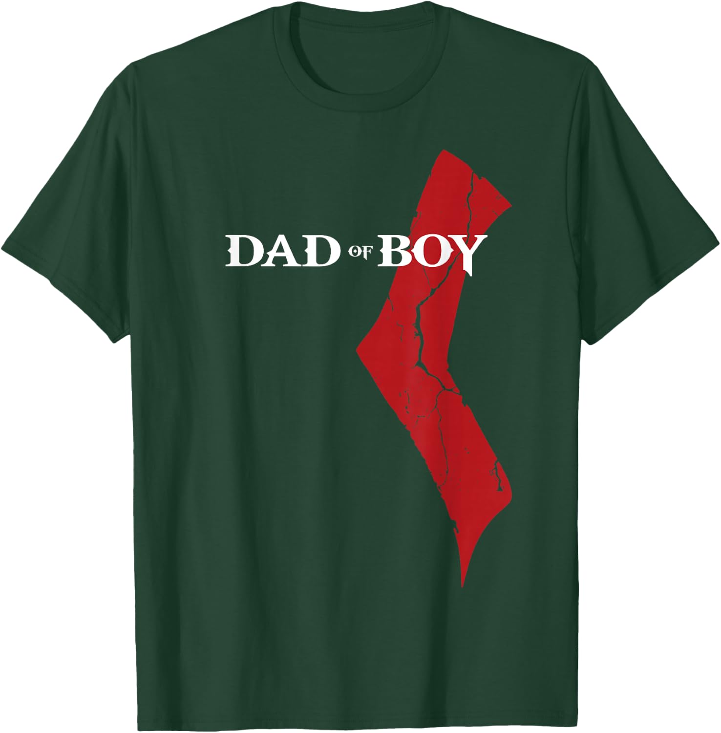 God of Boy - Dad Video Game Father's Day Edition T-Shirt - T-Shirt | Forest