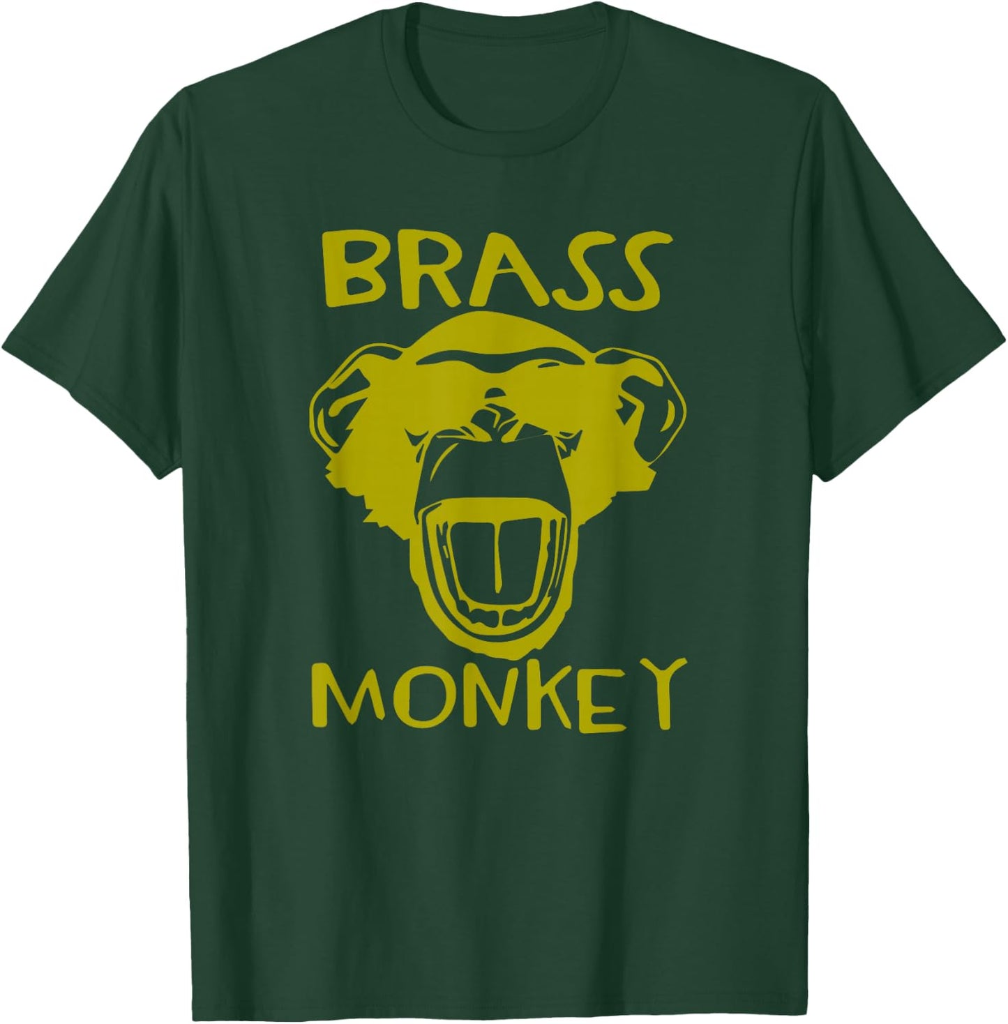 Brass Monkey - Funny Music T-Shirt - T-Shirt | Forest
