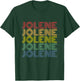 Jolene Retro Wordmark Pattern Vintage Style T-Shirt - T-Shirt | Forest