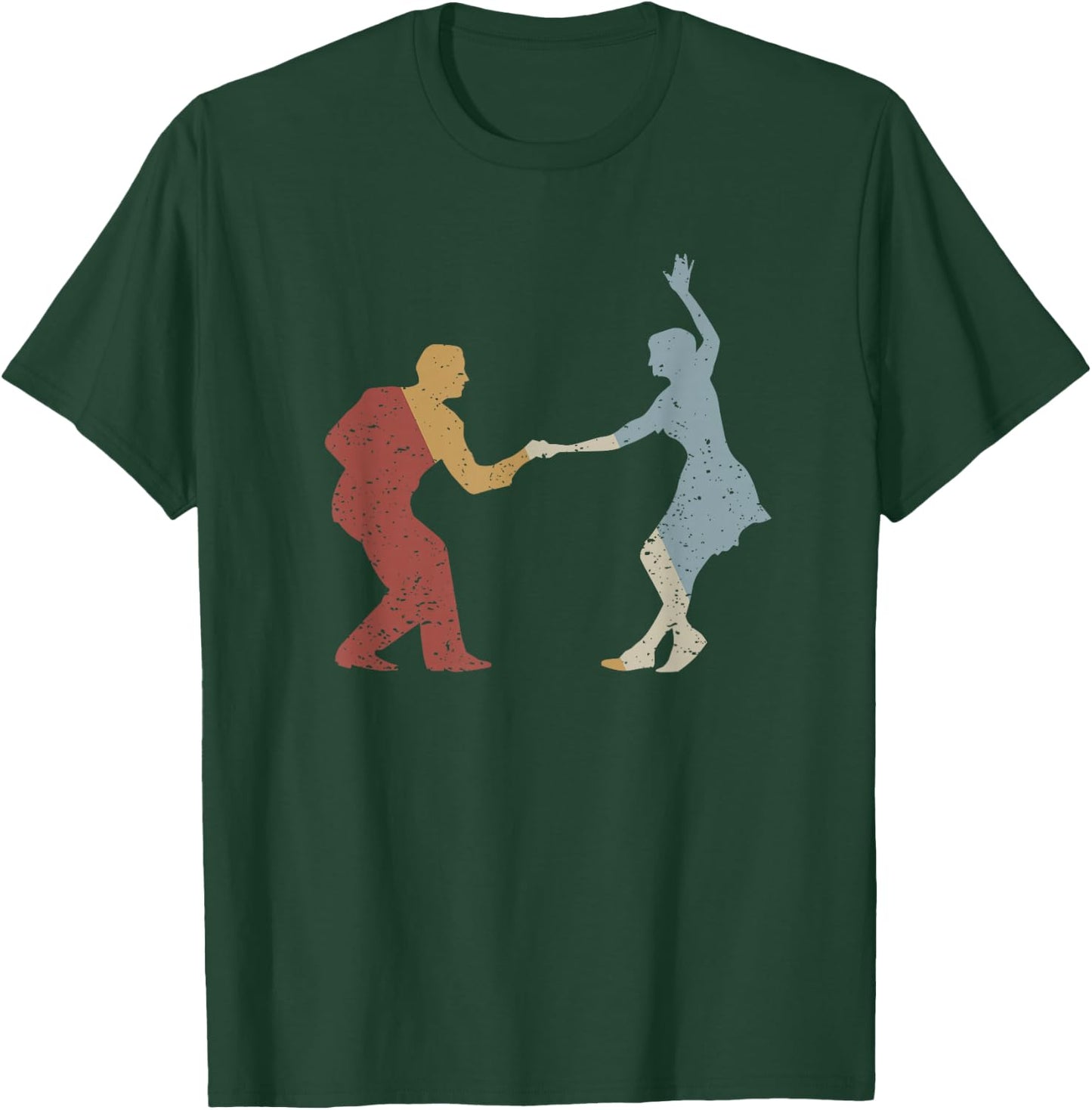Swing Retro Style Vintage T-Shirt - T-Shirt | Forest