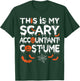 This Is My Scary Accountant Costume Funny Halloween T-Shirt - T-Shirt | Forest