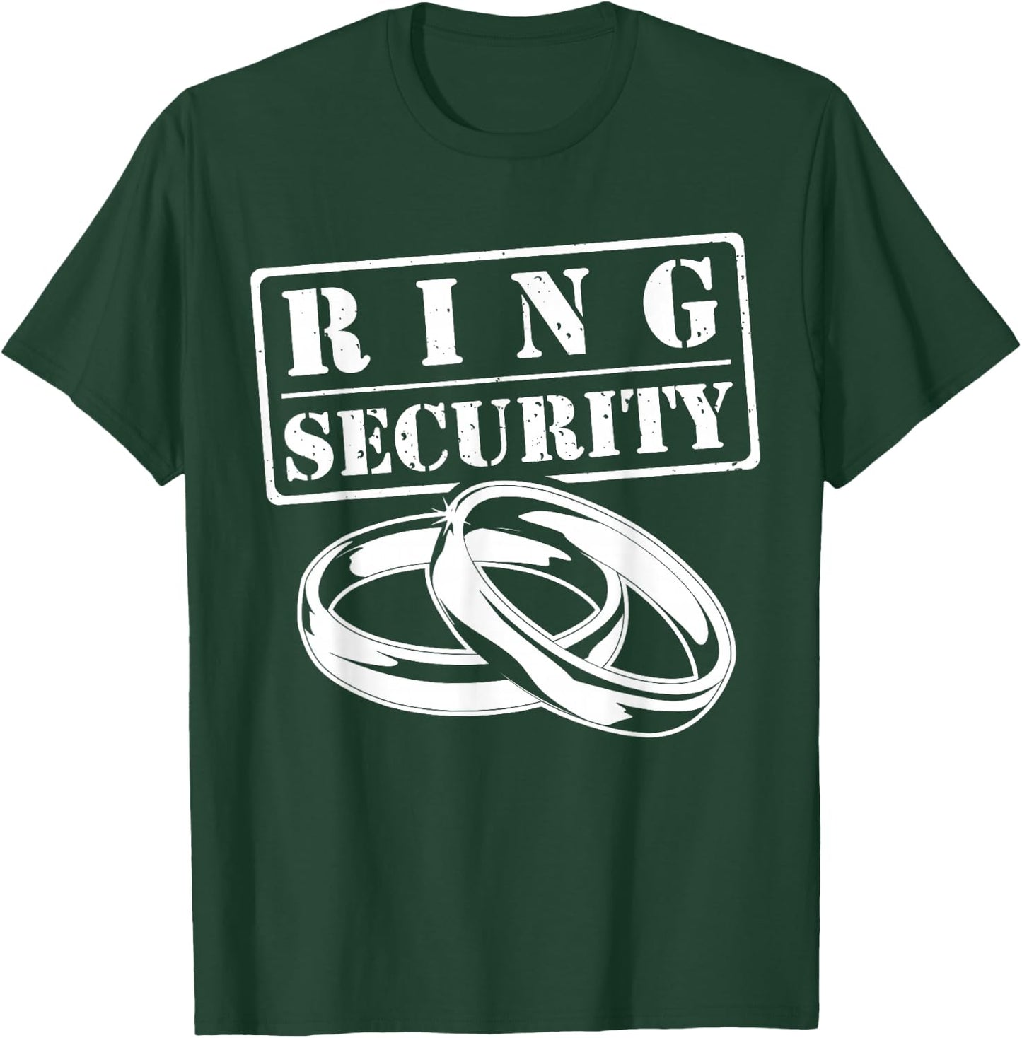 Ring Security - Wedding Ring Design Boys Shirt T-Shirt - T-Shirt | Forest