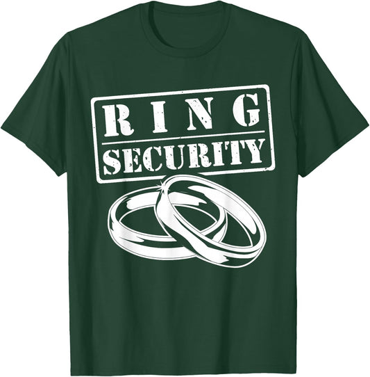 Ring Security - Wedding Ring Design Boys Shirt T-Shirt - T-Shirt | Forest