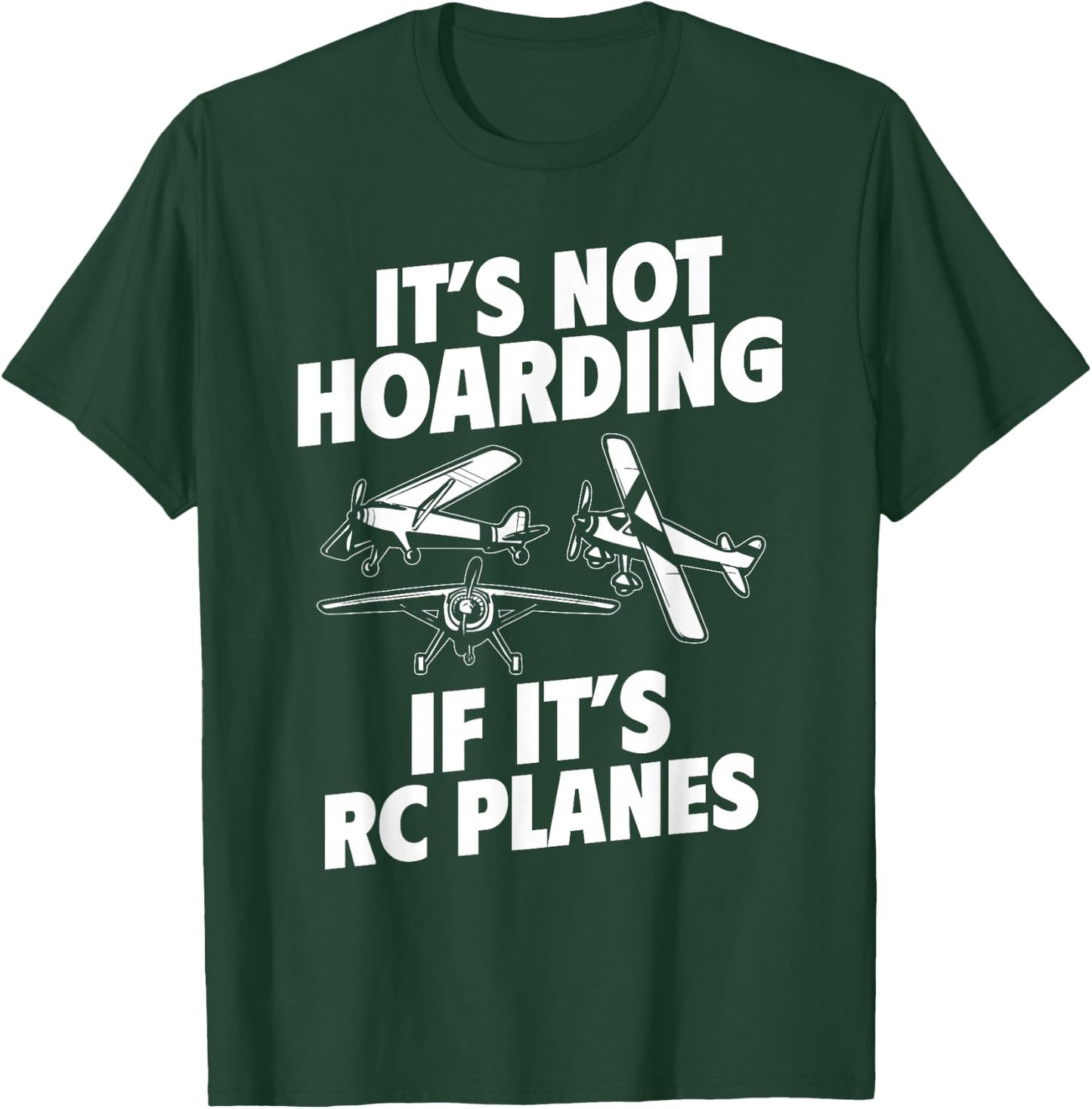 Remote Controlled Aeroplane Model Plane T-Shirt - T-Shirt | Forest