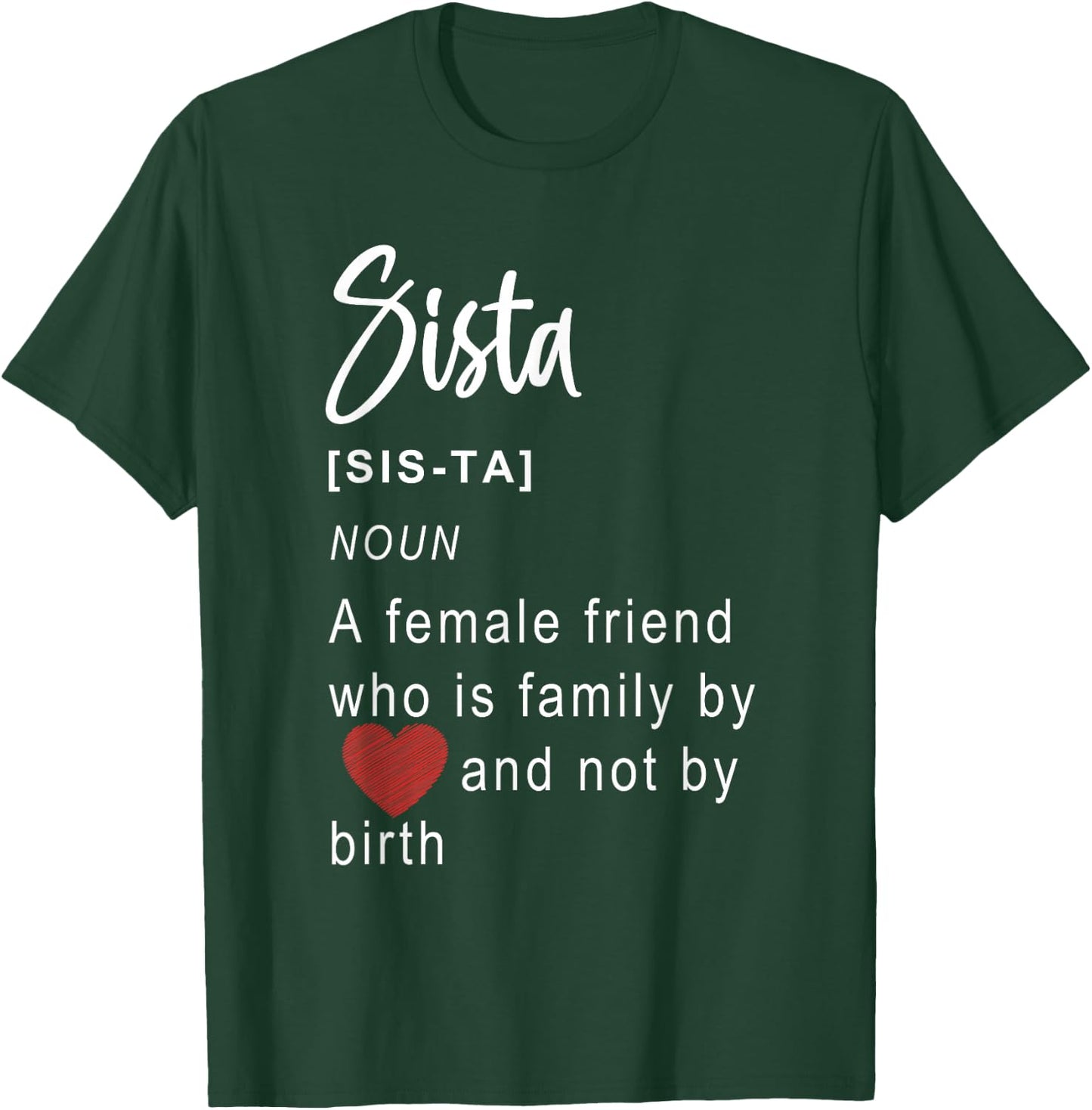 Best Queen Sistas Gifts for Plus Women Sistas Friends Girl T-Shirt - T-Shirt | Forest