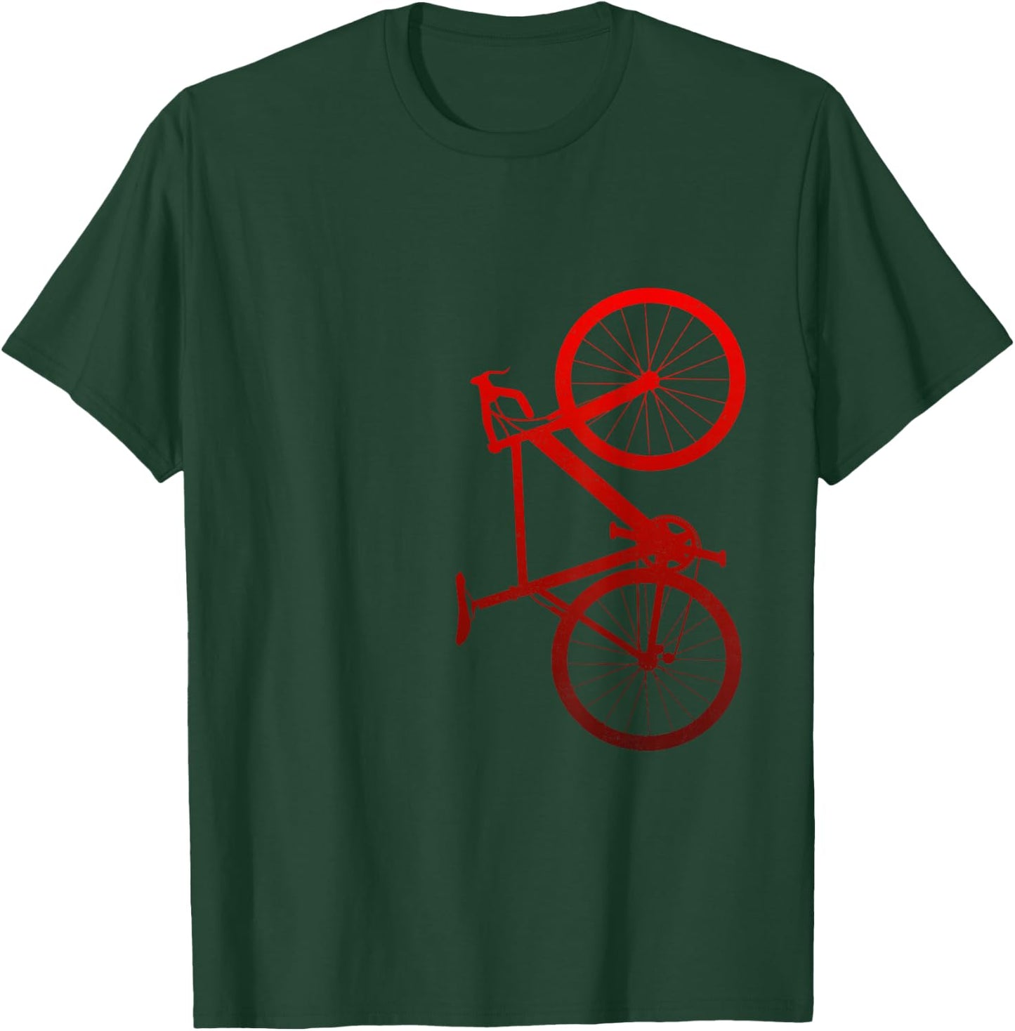 Road Biking Cycling Apparel - Bike Cycling T-Shirt - T-Shirt | Forest