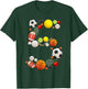 Kids Sports Birthday Shirt 5 Years Old 5th Birthday Boy T-Shirt - T-Shirt | Forest