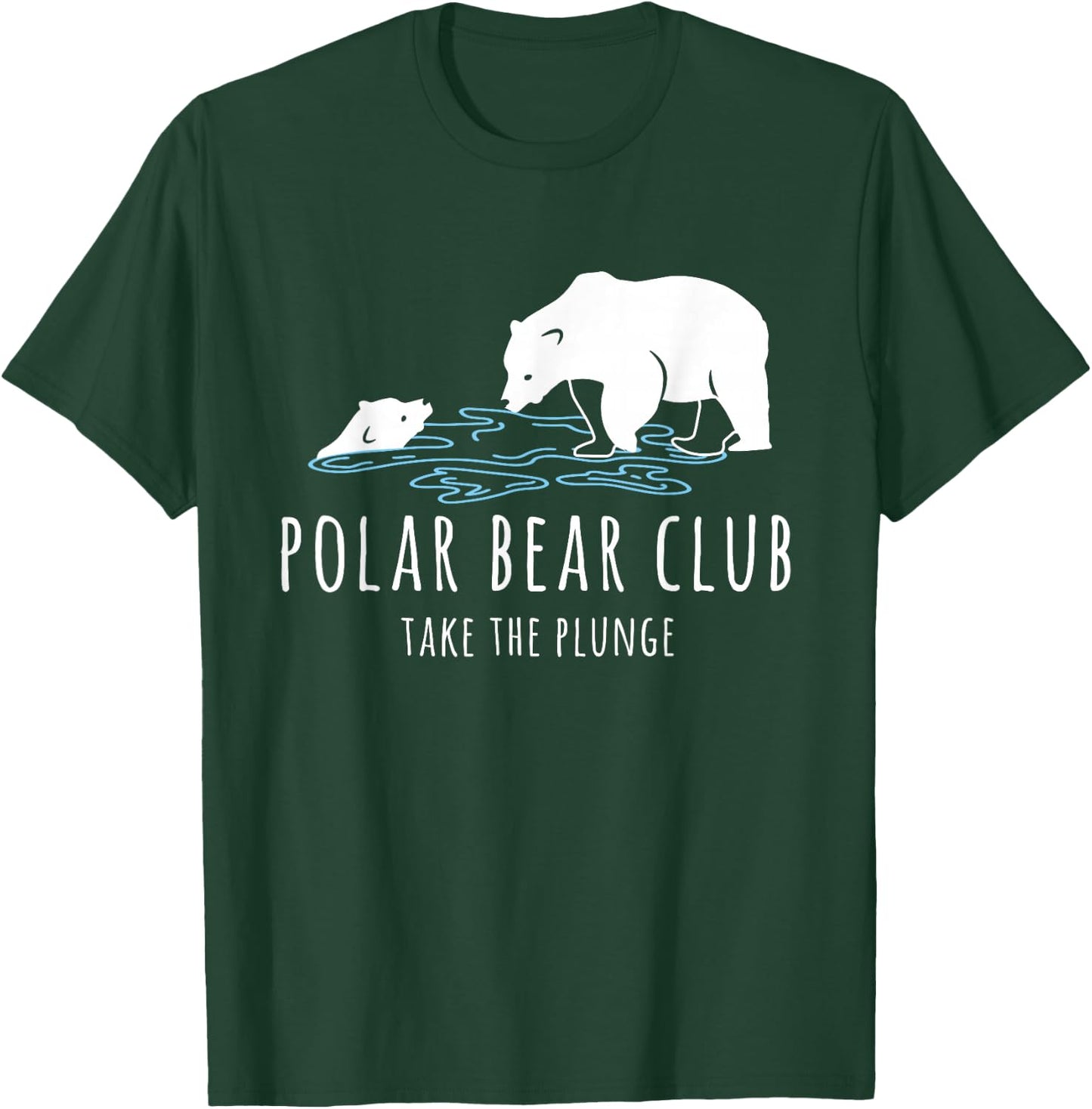 Polar Bear Club Take The Plunge Ice Bear T-Shirt - T-Shirt | Forest